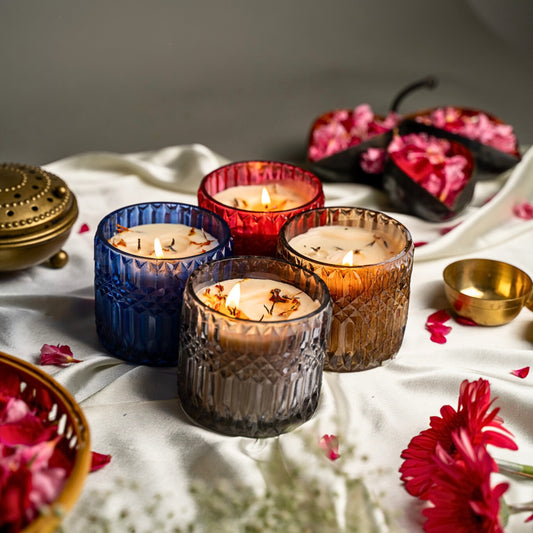 Premium Scented Candle Combo (Set of 4)