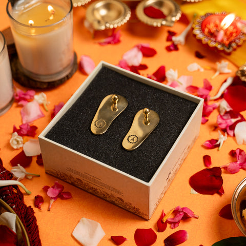 Premium Brass Padukas Premium Brass Padukas