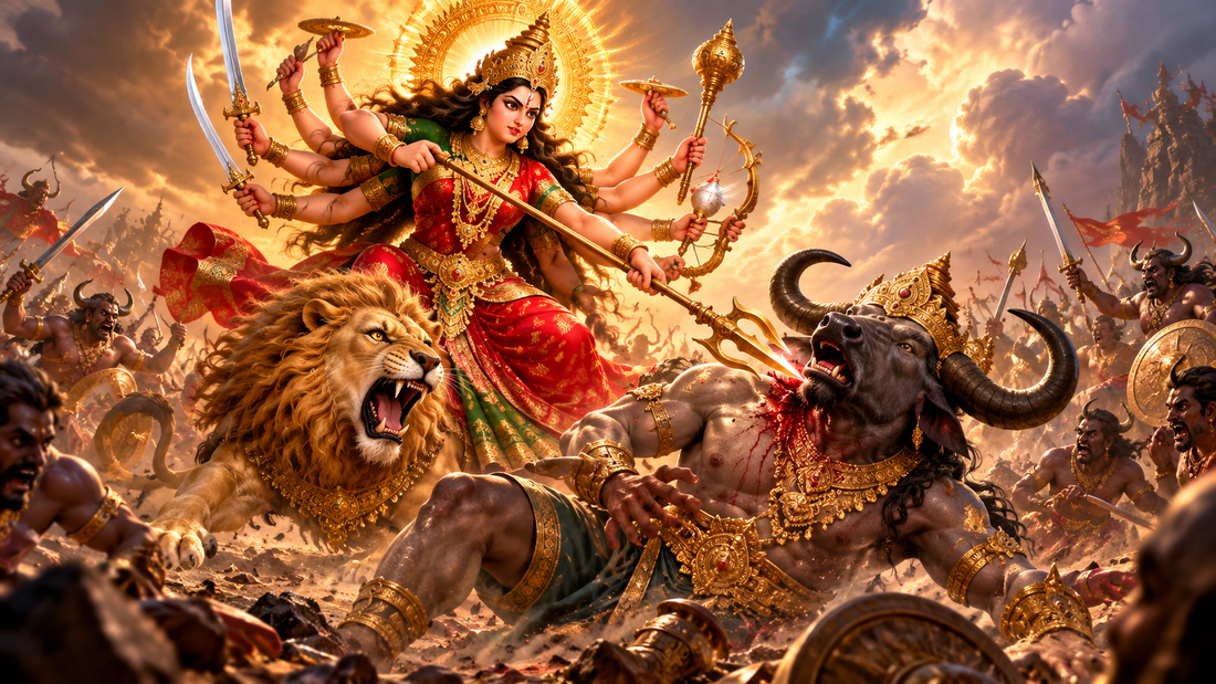 How Did Goddess Durga Defeat Mahishasura?