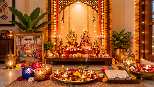 How to Create a Diwali Puja Corner at Home