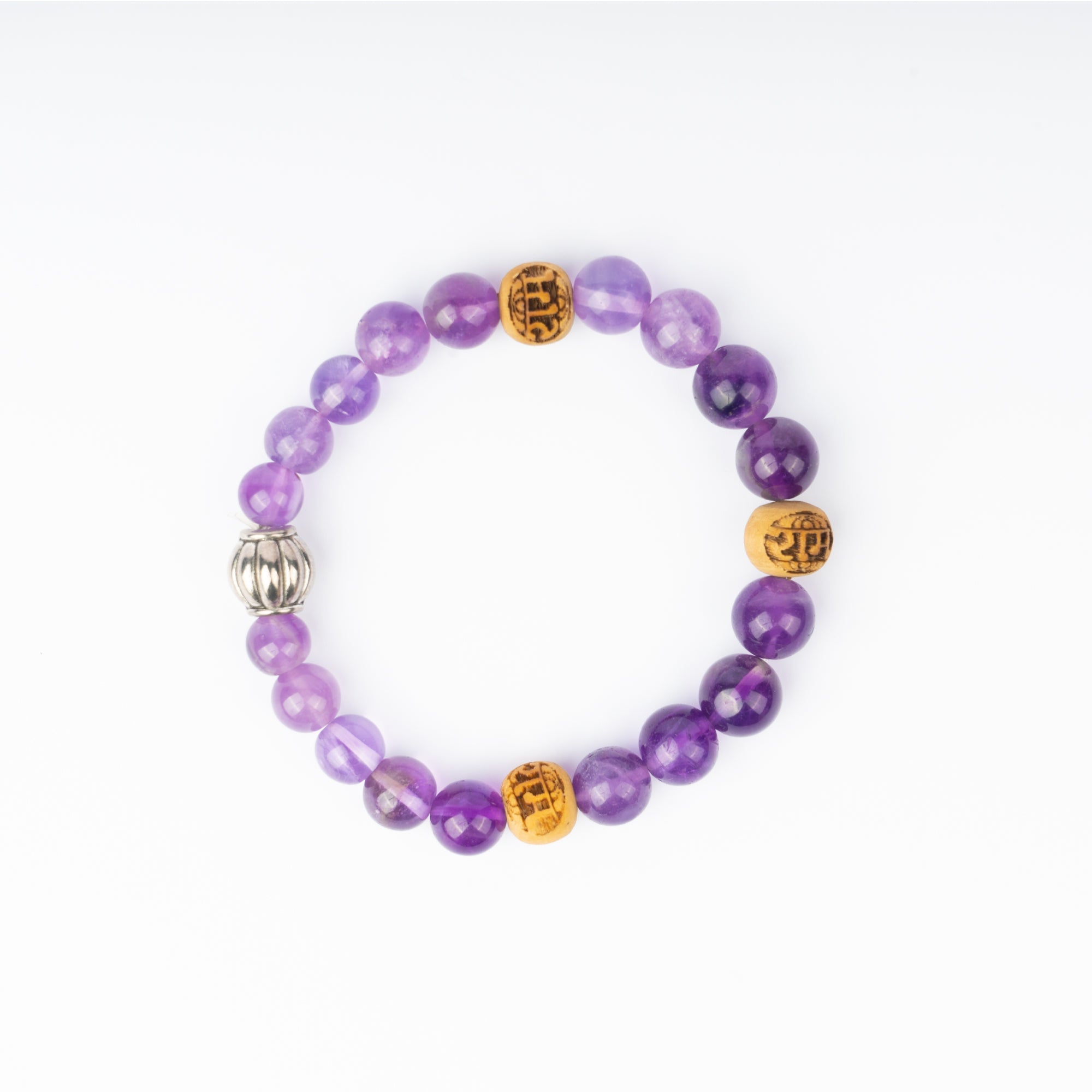 Deep Purple and Lavender Amethyst Bracelet Set – LaSirene Designs